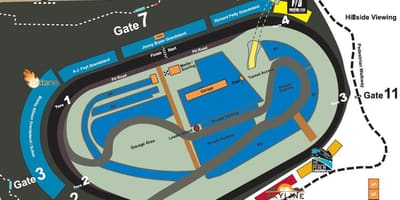 ಫೀನಿಕ್ಸ್ raceway ನಕ್ಷೆ